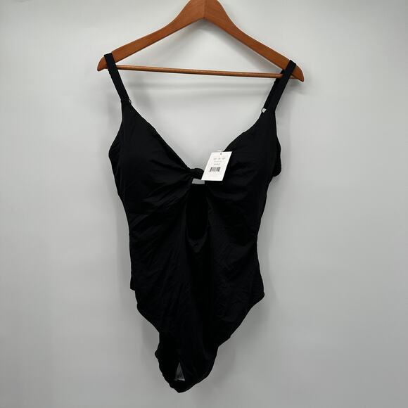 ANDIE SWIM NWT Santorini One Piece in Black // XXXL - Picture 5 of 15